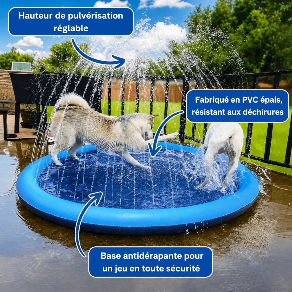 Splash Dog™ — caractéristiques